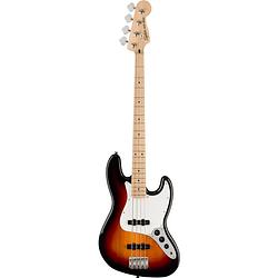 Foto van Squier affinity series jazz bass 3-color sunburst mn elektrische basgitaar