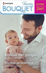 Foto van Avontuur met gevolgen / ronduit vertederend - sandra steffen, rebecca winters - ebook