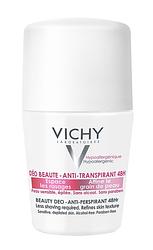 Foto van Vichy deo roller beauty anti-transpirant 48h