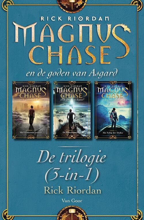 Foto van Magnus chase en de goden van asgard - de trilogie - rick riordan - ebook (9789000362745)