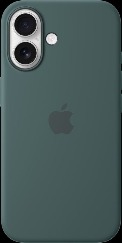 Foto van Apple iphone 16 back cover met magsafe blauwgroen