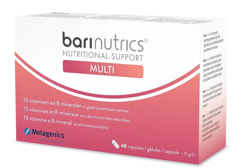 Foto van Metagenics barinutrics multi capsules