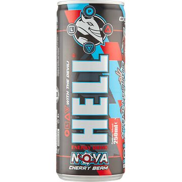 Foto van Hell energy drink nova cherry beam 250ml bij jumbo