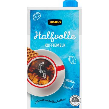 Foto van Jumbo halfvolle koffiemelk 465ml