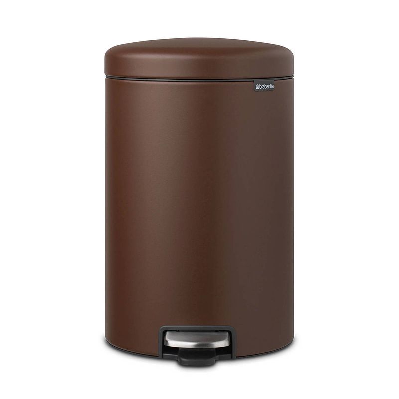 Foto van Brabantia pedaalemm. newicon 20l mineral cosy brown (732356)