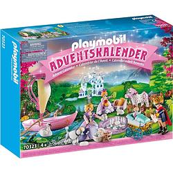 Foto van Playmobil christmas - adventskalender ""koninklijke picknick in het park"" 70323