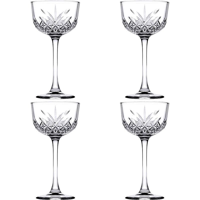 Foto van Pasabahce cocktailglas timeless 16 cl - transparant 4 stuk(s)