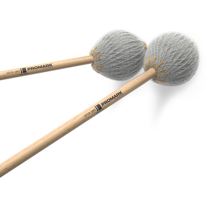 Foto van Promark sm3 spyr medium mallets voor marimba