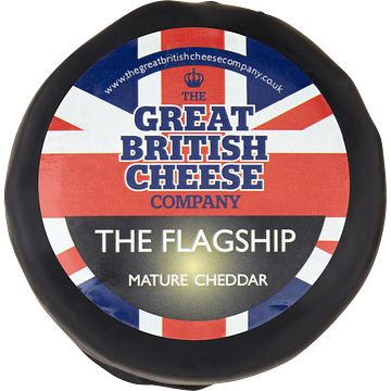 Foto van The great british cheese company the flagship mature cheddar 200g bij jumbo