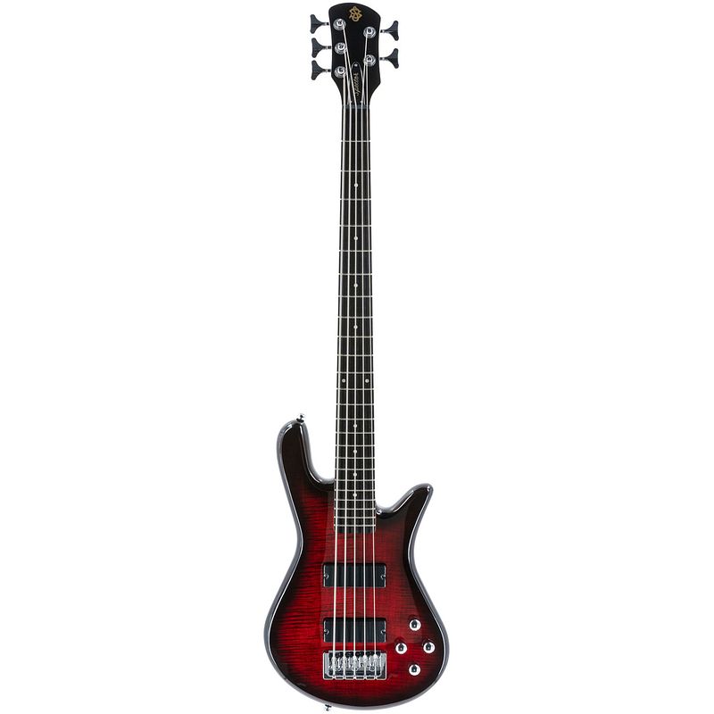 Foto van Spector legend 5 standard black cherry 5-snarige elektrische basgitaar