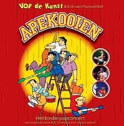 Foto van Cd opname van het kinderpopconcert apekooien met liedjes van erik van muiswinkel en annie m.g. schmidt. - cd (8717703011128)