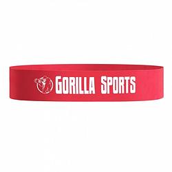 Foto van Gorilla sports fitnessband - rood - 1,0 mm - weerstandsband