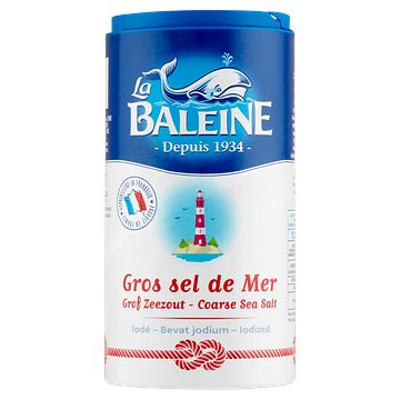 Foto van La baleine grof zeezout 500g bij jumbo