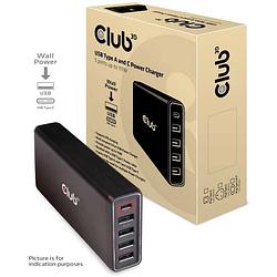 Foto van Club3d cac-1903 cac-1903eu usb-laadstation thuis usb-c bus, usb 2.0 bus a