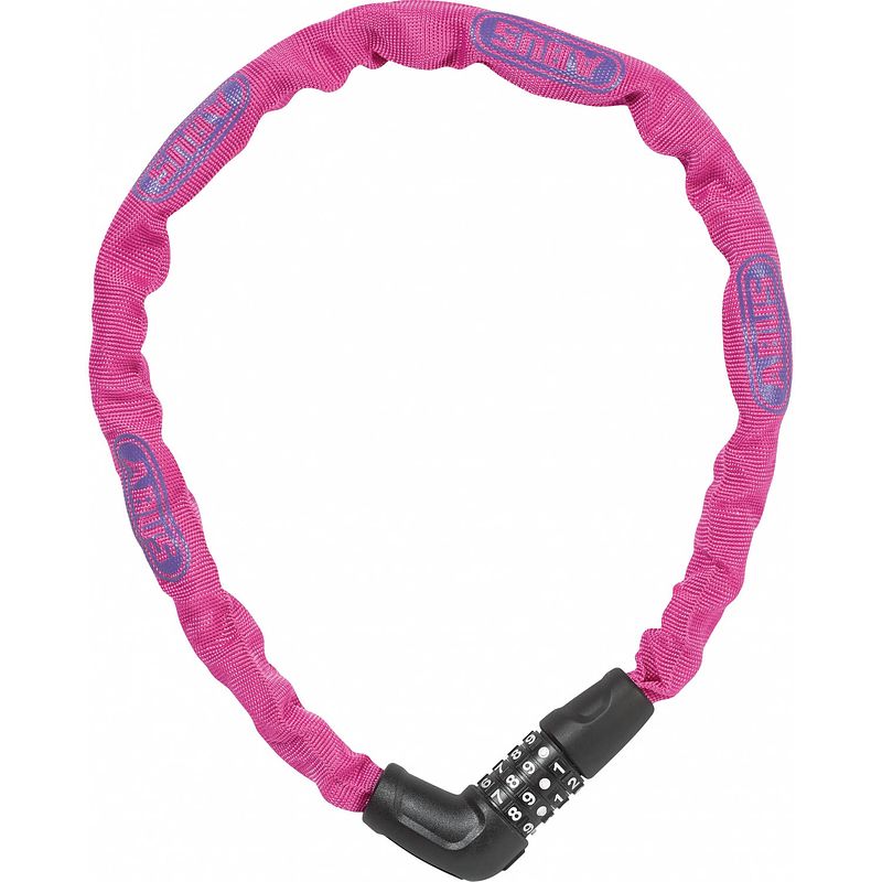 Foto van Abus kettingslot steel-o-chain 5805c 75 cm roze