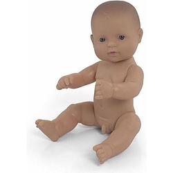 Foto van Miniland babypop europees jongen 32 cm blank