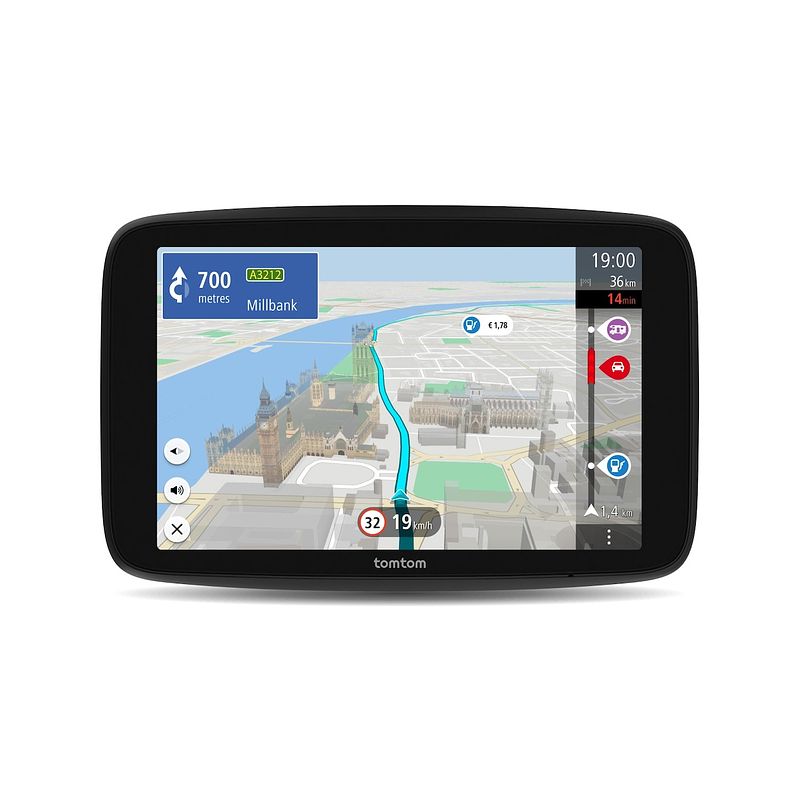 Foto van Tomtom go camper max premium pack autonavigatie zwart