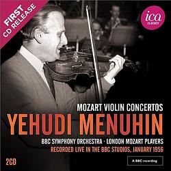 Foto van Mozart: violin concertos (live) - cd (5060244551534)