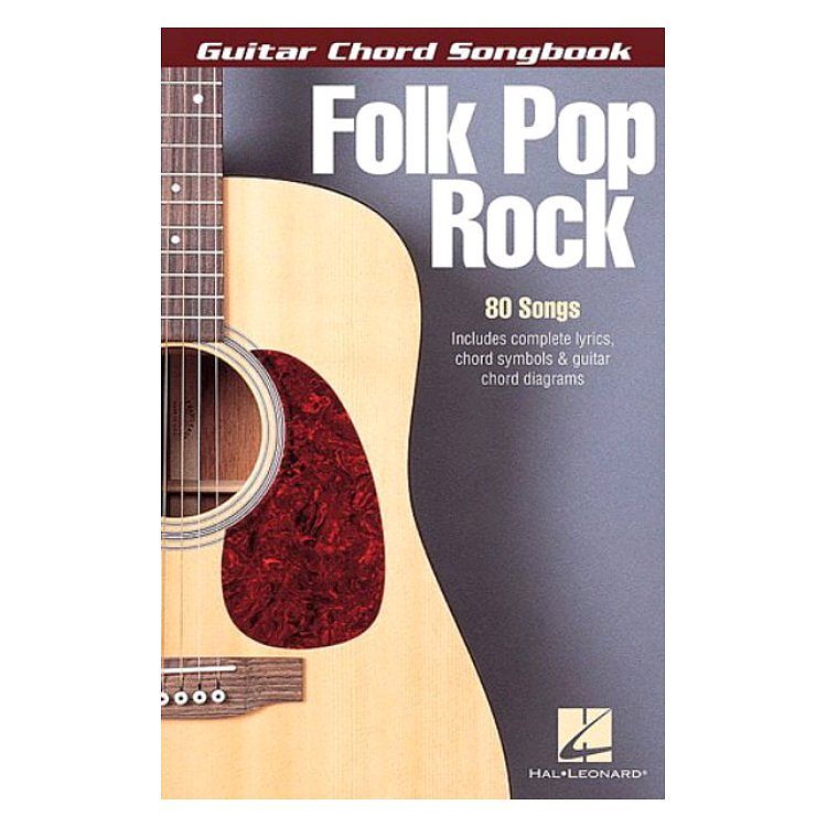 Foto van Hal leonard folk pop rock guitar chord songbook