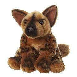 Foto van Pluche knuffel hyena 18 cm - knuffeldier