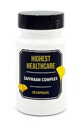 Foto van Highest healthcare saffraan complex capsules