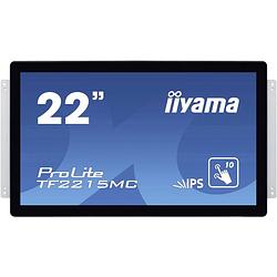 Foto van Iiyama prolite tf2215mc touchscreen monitor energielabel: f (a - g) 54.6 cm (21.5 inch) 1920 x 1080 pixel 16:9 14 ms vga, hdmi, displayport, hoofdtelefoon (3.5