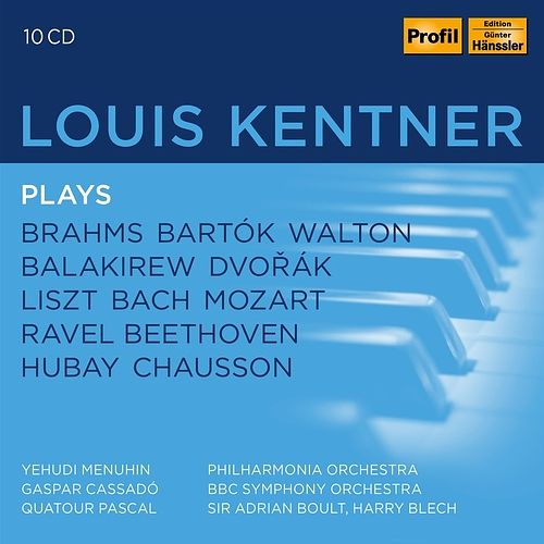 Foto van Louis kentner plays brahms, liszt, bach, mozart,. - cd (0881488200850)