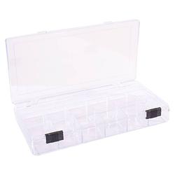 Foto van Opberg/sorteer box met 13 vakken 20 cm - gereedsschapskist - toolbox - opbergdoos voor kleine spullen