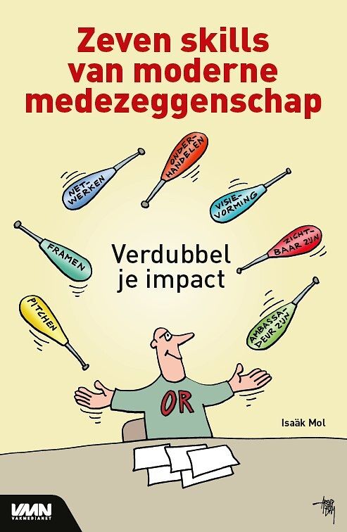 Foto van Zeven skills van moderne medezeggenschap - isaäk mol - paperback (9789462156982)