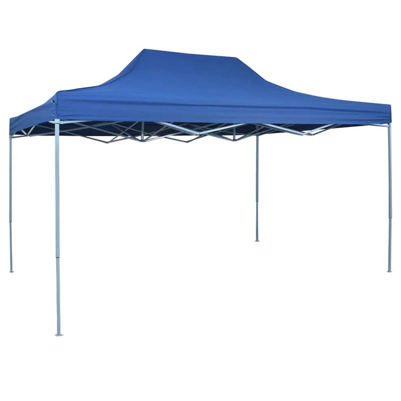 Foto van Vidaxl vouwtent pop-up 3x4,5 m blauw