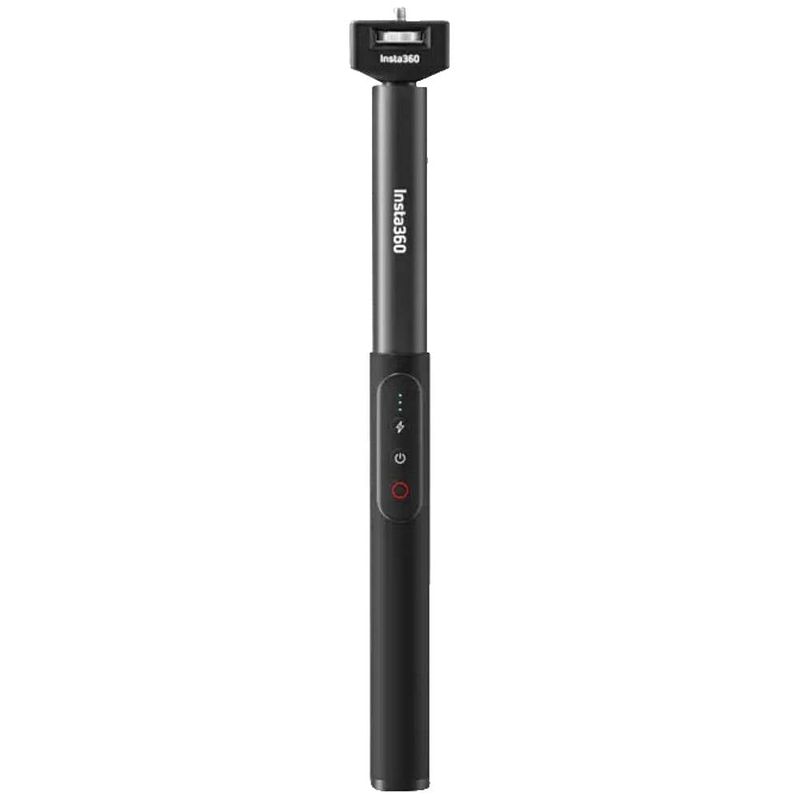 Foto van Insta360 cinsphd/f selfiestick 1/4 inch zwart bluetooth, 3d-panhead