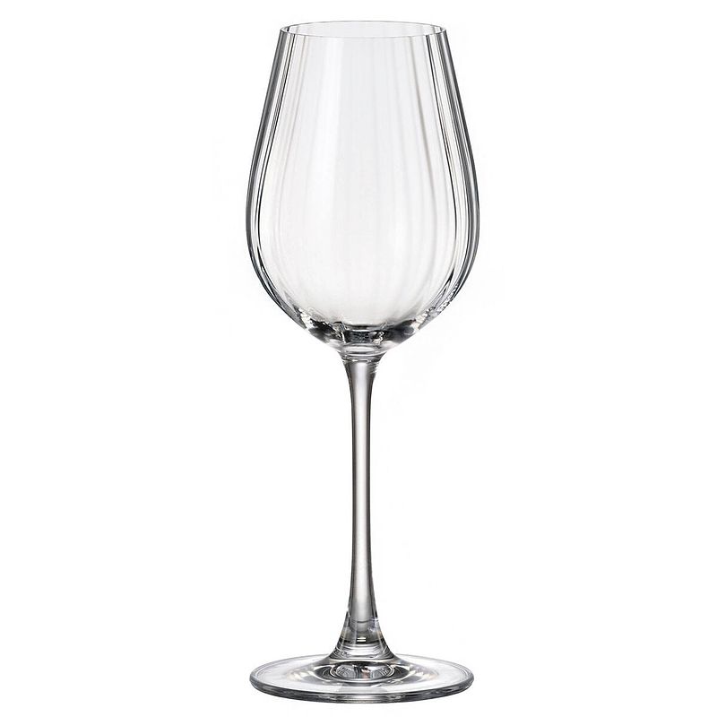 Foto van Wijnglas bohemia crystal optic transparant 400 ml 6 stuks