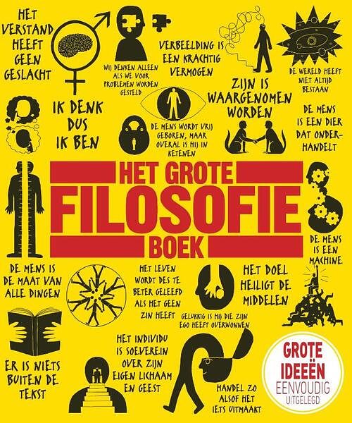 Foto van Het grote filosofieboek - camilla hallinan, cecile landau - hardcover (9789464710526)