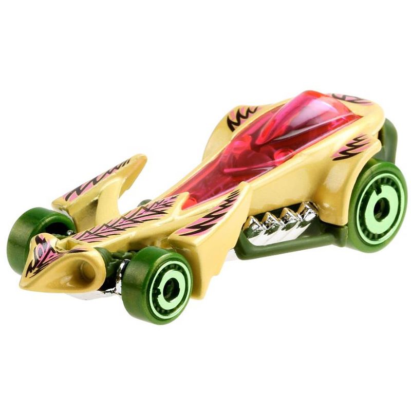 Foto van Hot wheels auto preying menace 1:64 die-cast crème/groen