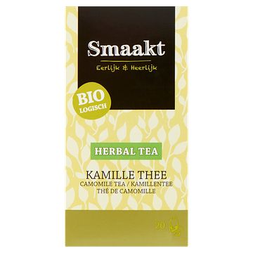 Foto van Smaakt biologisch herbal tea kamille thee 20 theezakjes 20g bij jumbo