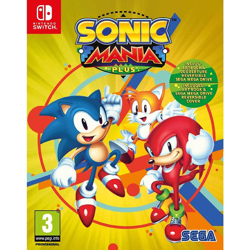 Foto van Nintendo switch sonic mania plus