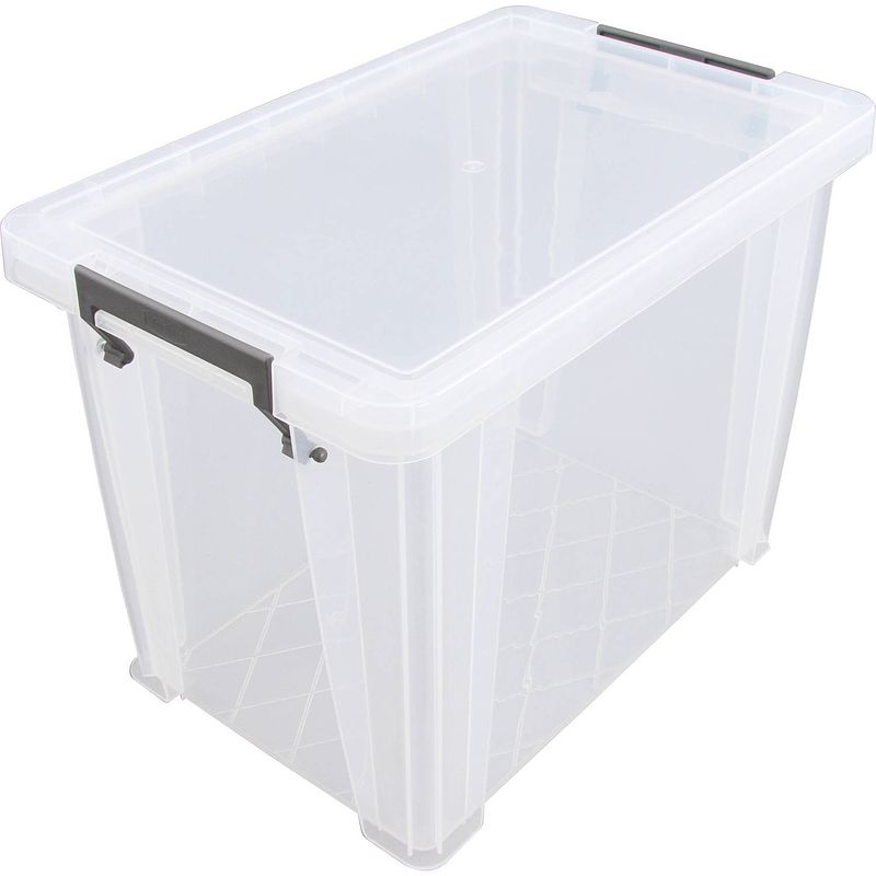 Foto van Allstore opbergbox - 18,5 liter - transparant - 40 x 26 x 29 cm - opbergbox