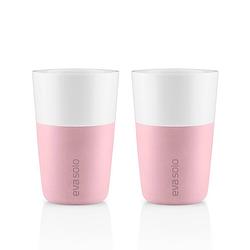 Foto van Beker latte, set van 2 stuks, rose quartz roze - eva solo
