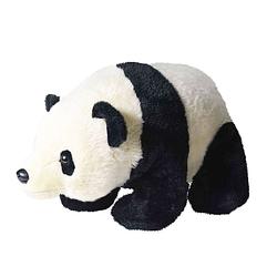 Foto van Wild republic knuffel panda 38 cm junior pluche zwart/wit