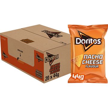 Foto van Doritos nacho cheese flavour 20 x 44g bij jumbo