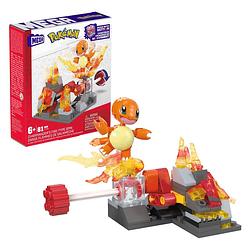 Foto van Mattel - - mega construx pokémon bouwset - charmanders fire-type spin