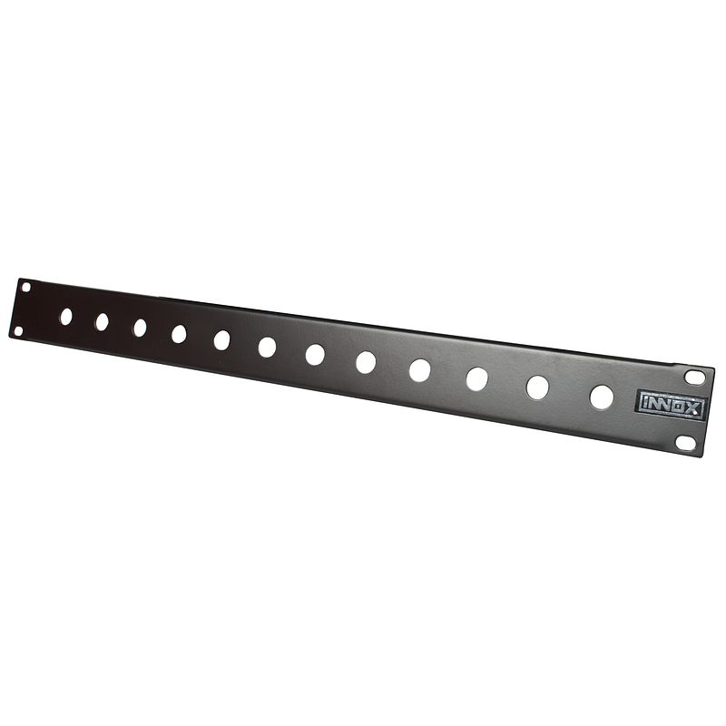 Foto van Innox rp 1u12p 19 inch paneel voor 12 x 6.3 mm jack chassis