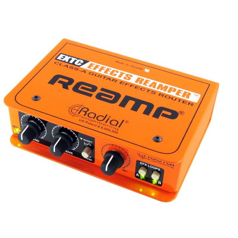 Foto van Radial extc-sa interface voor gitaareffecten en reamp