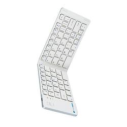 Foto van Silvergear opvouwbaar draadloos toetsenbord - qwerty - bluetooth - voor smartphone, tablet en computer
