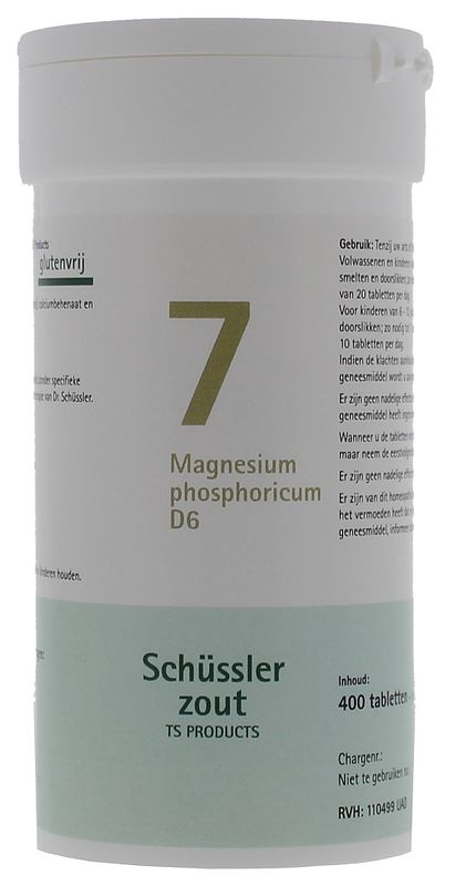 Foto van Pfluger celzout 07 magnesium phosphoricum d6 tabletten