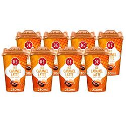 Foto van Douwe egberts ice caramel latte ijskoffie 8 x 230ml bij jumbo