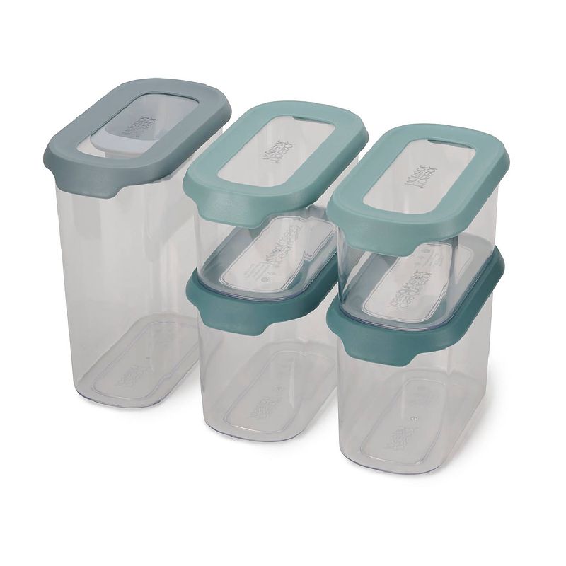 Foto van Cupboardstore voedselcontainer set van 5 stuks - blauw - joseph joseph