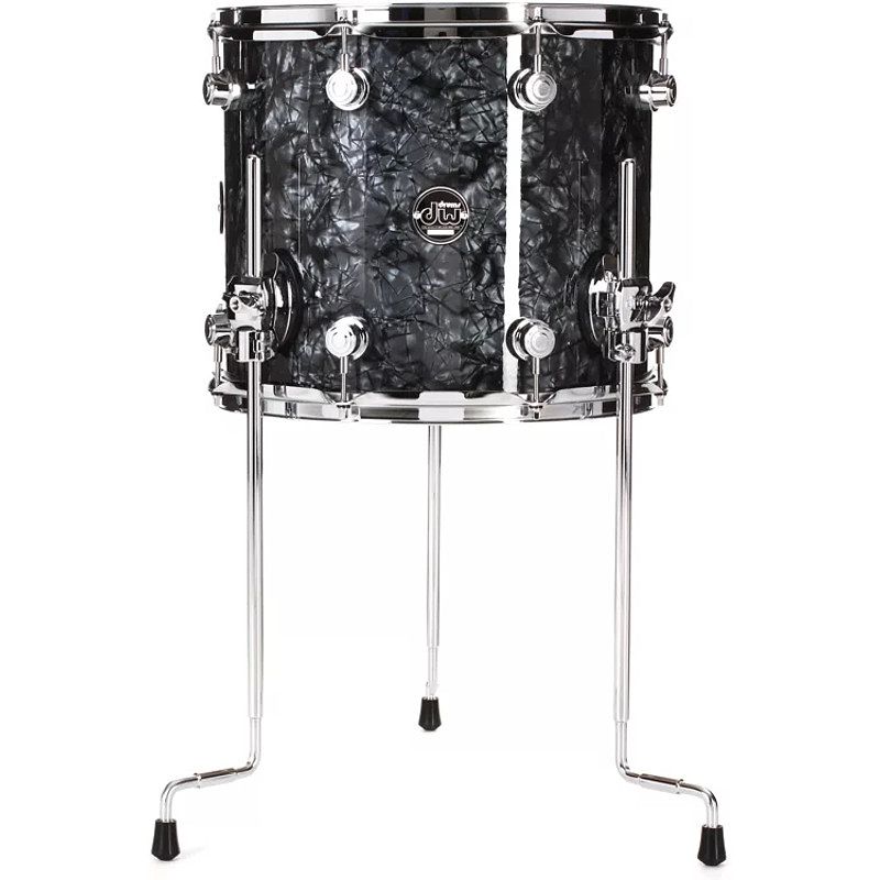 Foto van Dw drums performance black diamond floortom 14 x 12 inch