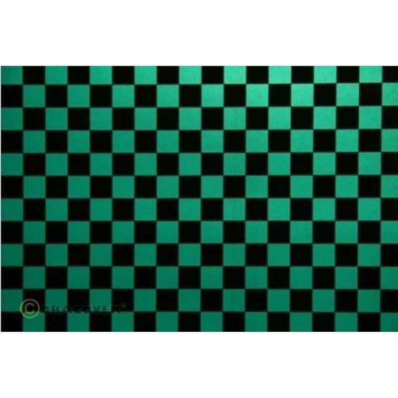 Foto van Oracover 95-047-071-002 plotterfolie easyplot fun 4 (l x b) 2 m x 60 cm parelmoer, groen, zwart