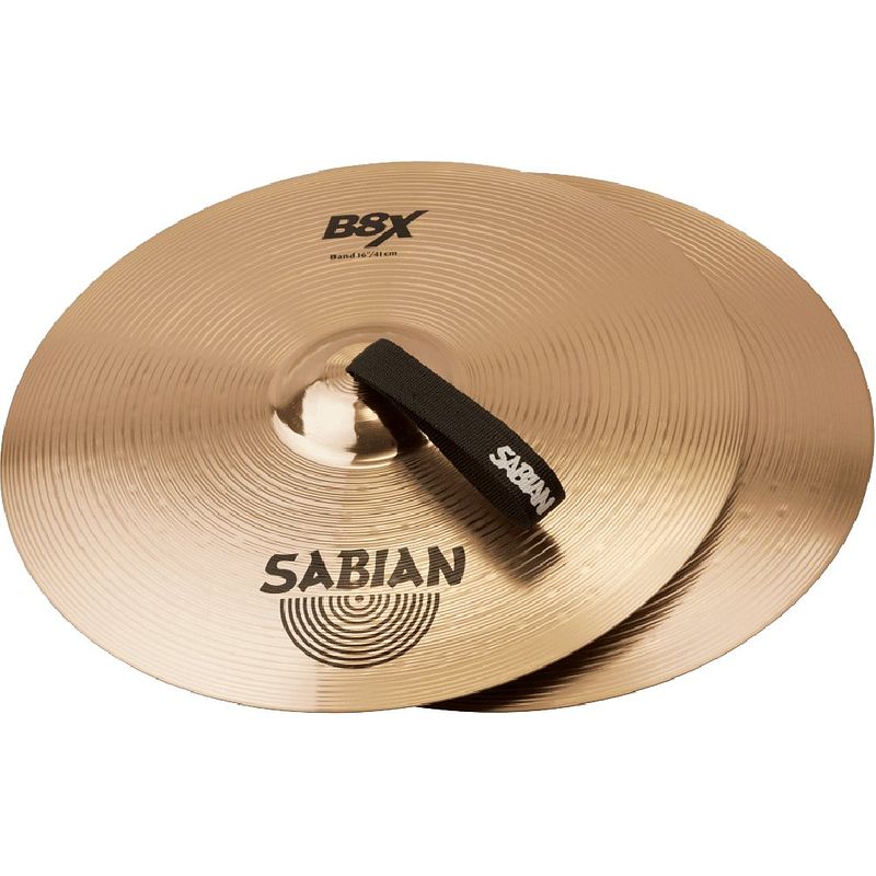 Foto van Sabian b8x 16 inch marching bekkens